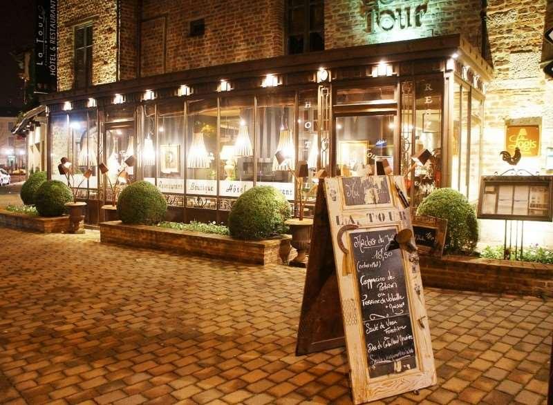 Hotel La Tour Cocooning&Gastronomie Châtillon-sur-Chalaronne Restaurante foto