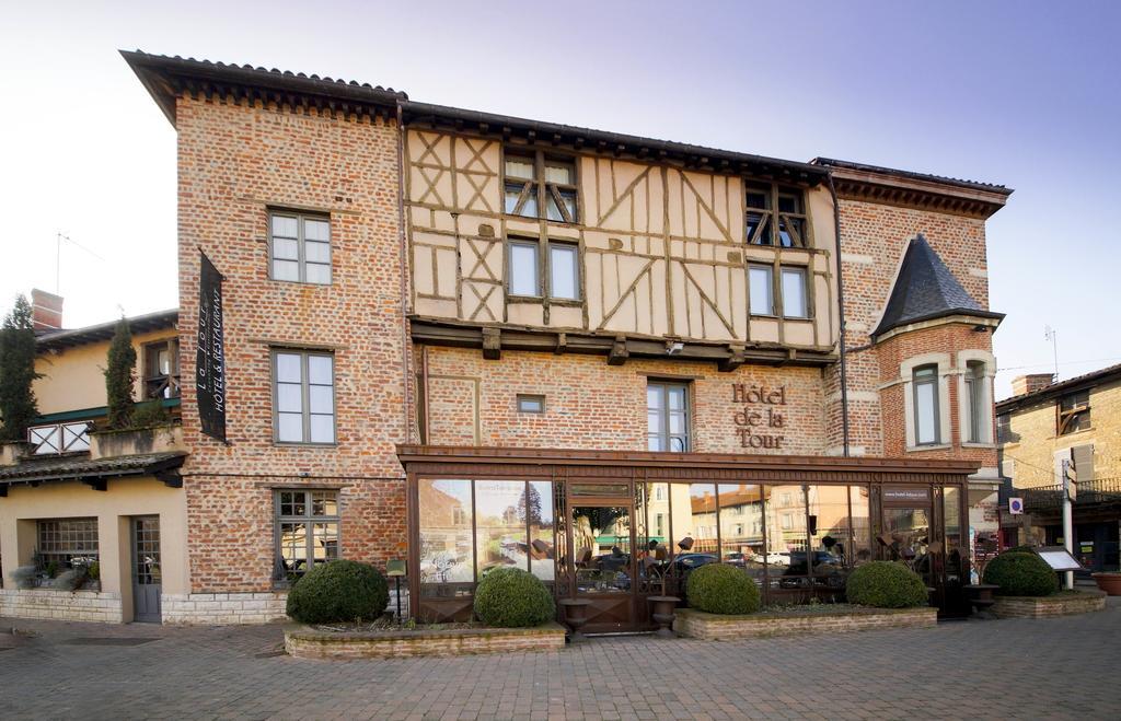 Hotel La Tour Cocooning&Gastronomie Châtillon-sur-Chalaronne Exterior foto